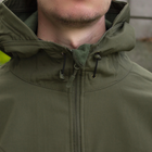 Куртка софтшел Gman Олива Soft Shell на флісі M - зображення 7