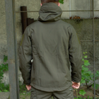 Куртка L размер Soft Shell Caiman Олива Софтшелл Деми-Сезон - изображение 5