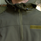 Куртка XL розмір Soft Shell Caiman Оліва Софтшелл Демі-Сезон - зображення 6