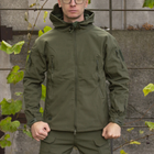Куртка софтшел Gman Олива Soft Shell на флісі 3XL - зображення 3