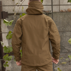 Куртка на флісі 3XL розмір Soft Shell Caiman Койот - зображення 4