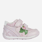 Buty sportowe dziecięce dla dziewczynki na rzepy Geox B020AA-05410-C8004 23 Różowe (8054730396034) - obraz 1