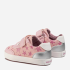 Buty sportowe dziecięce dla dziewczynki na rzepy Geox B021MA-05410-C0514 23 Różowe (8054730327595) - obraz 3