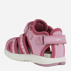 Sandały dziecięce dla dziewczynki Geox B020DA-01550-C8N8F 23 Różowe (8054730408027) - obraz 3