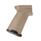 Пистолетная рукоятка Magpul MOE AK+Grip для АК прорезиненная песочная - изображение 3