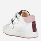 Buty sportowe dziecięce dla dziewczynki na rzepy Geox B044CC-08522-C1033 23 Białe (8054730736526) - obraz 3