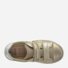 Buty sportowe dziecięce dla dziewczynki na rzepy Geox J024MC-0ASHI-C2012 29 Złote (8054730460896) - obraz 4