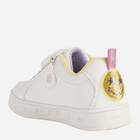 Buty sportowe dziecięce dla dziewczynki na rzepy Geox J258WF-0BCAT-C0653 27 Białe (8050036596628) - obraz 3