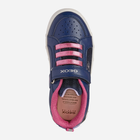 Buty sportowe dziecięce dla dziewczynki na rzepy Geox J258WF-0BCAT-C4268 26 Niebieskie (8050036551207) - obraz 4