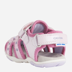 Sandały dziecięce dla dziewczynki Geox B250ZA-0AJGN-C8057 24 Różowe (8050036513120) - obraz 3