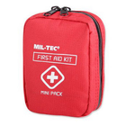Комплект первой помощи тактический Mil-Tec First Aid Pack Mini - красный (16025810) - изображение 2
