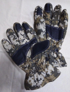 Водовідштовхувальні захисні вітрозахисні Softshell на флісі зимові рукавички Піксель 9004-М - зображення 8