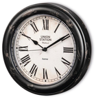 Zegar ścienny Hama Urban Vintage (4047443482969) Biało-czarny - obraz 3