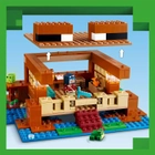 Zestaw klocków Lego Minecraft Żabi domek 400 części (21256) - obraz 6