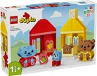 Конструктор LEGO DUPLO My First Повсякденні процедури: Час вечері й сну 28 деталей (10414)