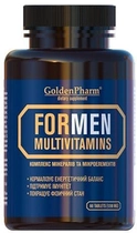 Мультивітаміни для чоловіків Golden Pharm 60 таблеток (4820183473219)