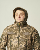 Куртка тактическая зимняя утепленная UKM пиксель 2XL - изображение 6