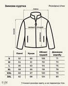 Куртка тактическая зимняя утепленная UKM мультикам 3XL - изображение 6