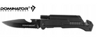 Рятувальний Пружинний Складаний Ніж для Виживання RESCUE EDC H-K201486 з Ліхтариком і Кресалом - зображення 6