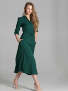 Плаття максі жіноче Lanti SUK205 40 Зелене (5904252721469) - зображення 6