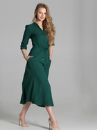 Плаття максі жіноче Lanti SUK205 44 Зелене (5904252721483) - зображення 6
