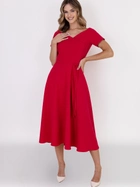 Плаття міді жіноче Lanti Suk181 40 Рожеве (5904252725221) - зображення 1