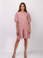 Sukienka mini damska MODAGI A3 One Size Różowa (5904996500108) - obraz 3