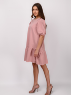 Sukienka mini damska MODAGI A3 One Size Różowa (5904996500108) - obraz 4