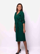 Плаття міді жіноче MODAGI A20 S/M Зелене (5904996500696) - зображення 3