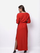 Sukienka maxi damska MODAGI A27 S/M Czerwona (5904996500917) - obraz 2