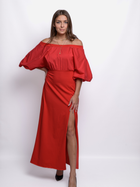 Sukienka maxi damska MODAGI A31 S/M Czerwona (5904996501136) - obraz 4