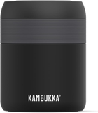 Termos obiadowy Kambukka Bora Matte Black 600 ml (11-06010) - obraz 1