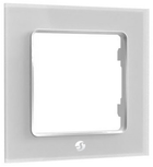 Ramka do przełącznika ściennego Shelly "Wall Frame 1" biała (3800235266229) - obraz 1