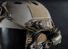 Фонарь MPLS на каску шлем Wosport LT-10 Койот (2 LED) (151680) - изображение 11