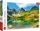 Puzzle Trefl Schronisko nad zielonym stawem Tatry 1000 elementów (5900511106060) - obraz 1