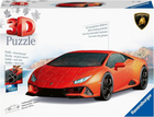 3D Puzzle Ravensburger Pojazdy Lamborghini Huracan Evo Arancio 108 elementów (4005556115716) - obraz 1