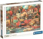 Puzzle Clementoni High Quality Port dobrych czasów 1500 elementów (8005125316854) - obraz 1