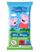 Chusteczki dla dzieci Peppa Pig truskawka 15 szt (5060537182780) - obraz 1