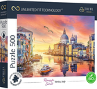 Puzzle Trefl Romantic Sunset Venice Italy 34 x 48 cm 500 elementów (5900511374575) - obraz 1