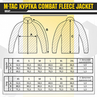Куртка M-TAC Combat Fleece Jacket Army Olive Size XL/L - изображение 12