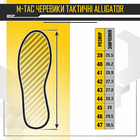 Черевики тактичні M-Tac Alligator Black Size 39 - зображення 6