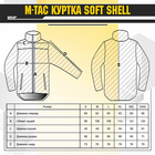 M-TAC КУРТКА SOFT SHELL BLACK Size XXXL - изображение 10