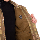 Куртка тактична з окремою флісовою підстібкою SP-Sport ZK-25 Колір: Камуфляж Multicam розмір: M - изображение 5