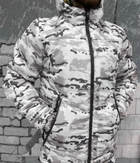 Тактический двусторонний зимний костюм 2 в 1 XL мультикам - изображение 6