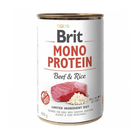 Вологий корм для собак Brit Mono Protein Dog з яловичиною та рисом