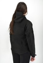 Тактическая женская куртка Eagle Soft Shell с флисом Black 3XL - изображение 8