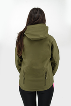 Тактична жіноча куртка Eagle Soft Shell з флісом Green Olive XS - зображення 5