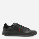 Sneakersy męskie skórzane do kostki Polo Ralph Lauren PRL809900935002 44 Czarne (3616850549001)