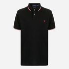 Поло довге чоловіче Polo Ralph Lauren PRL710842621001 S Чорне (3616530889328)