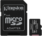 Карта пам'яті Kingston microSDXC 2х64GB Canvas Select Plus Class 10 UHS-I U1 V10 A1 + SD-адаптер (740617298994) - зображення 2